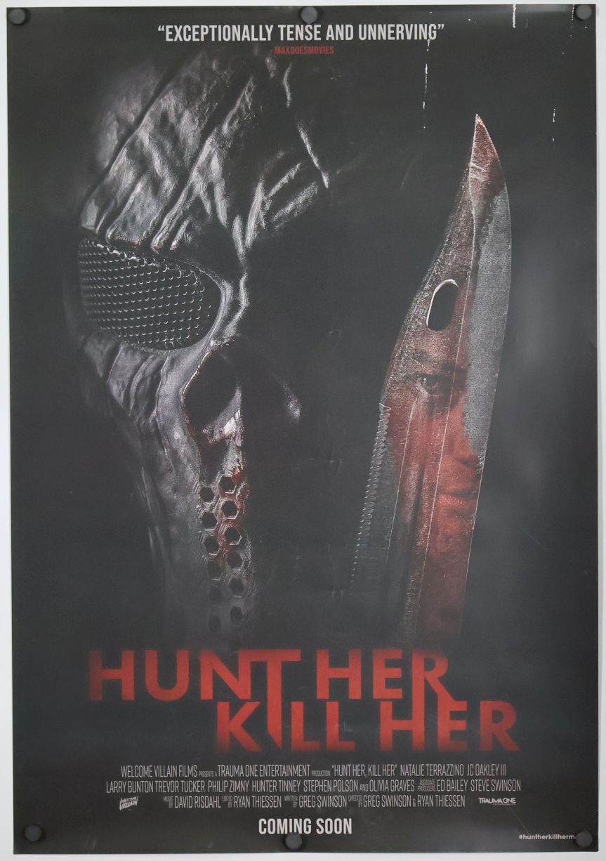 Hunt Her, Kill Her (2023) original theatrical movie poster - Final