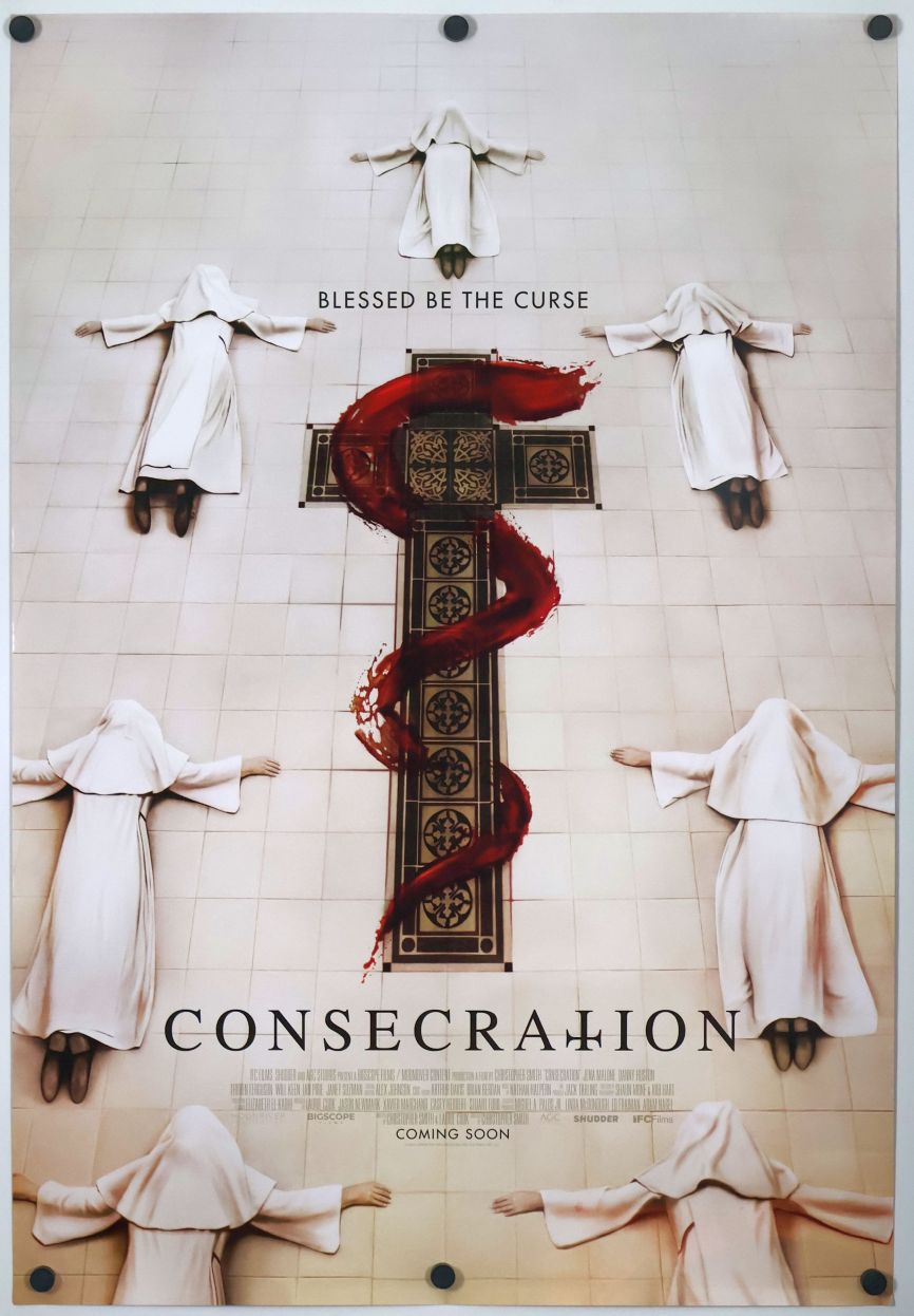 Consecration (2023) original theatrical movie poster - Final