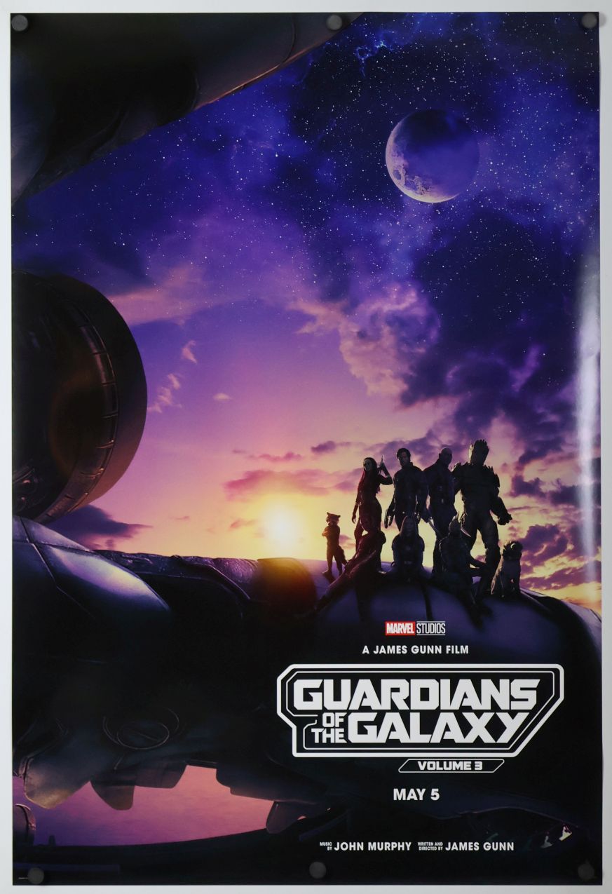 Guardians of the Galaxy Vol. 3 (2023) original theatrical movie poster - Advance