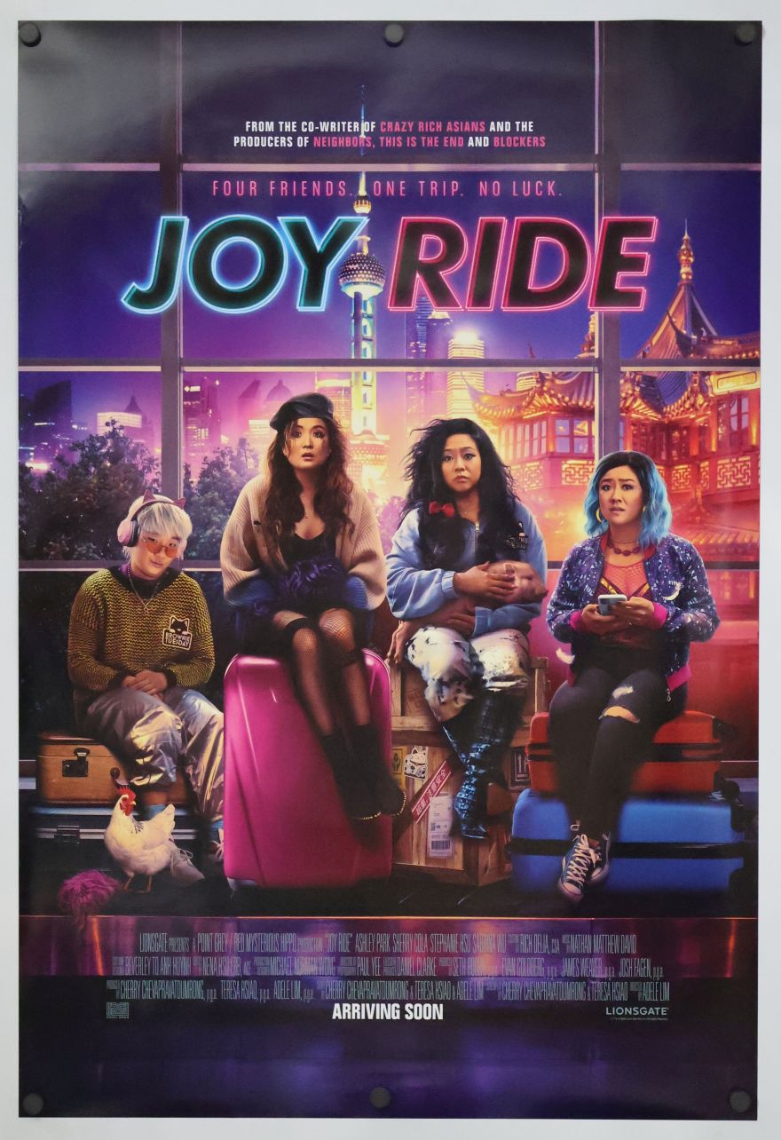 Joy Ride (2023) original theatrical movie poster - Final