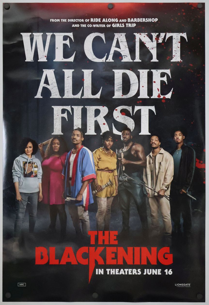 The Blackening (2023) original theatrical movie poster - Final