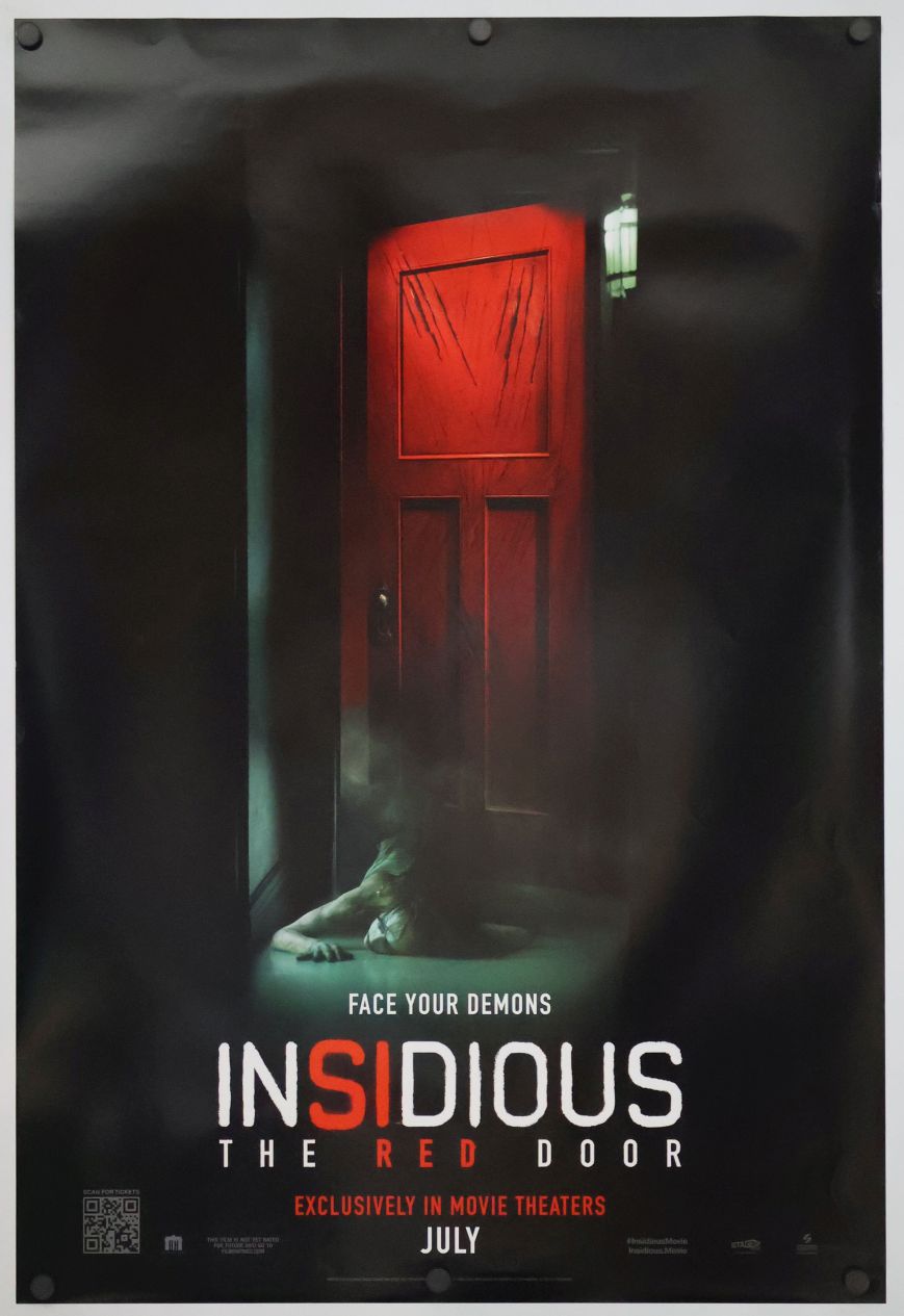 Insidious: The Red Door (2023) original theatrical movie poster - Advance