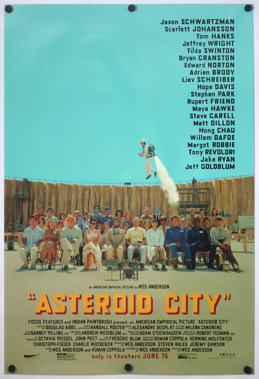 Asteroid City (2023) original theatrical movie poster - Final