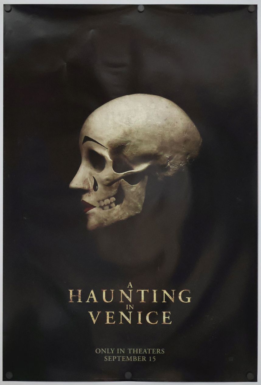 A Haunting in Venice (2023) original theatrical movie poster - Advance