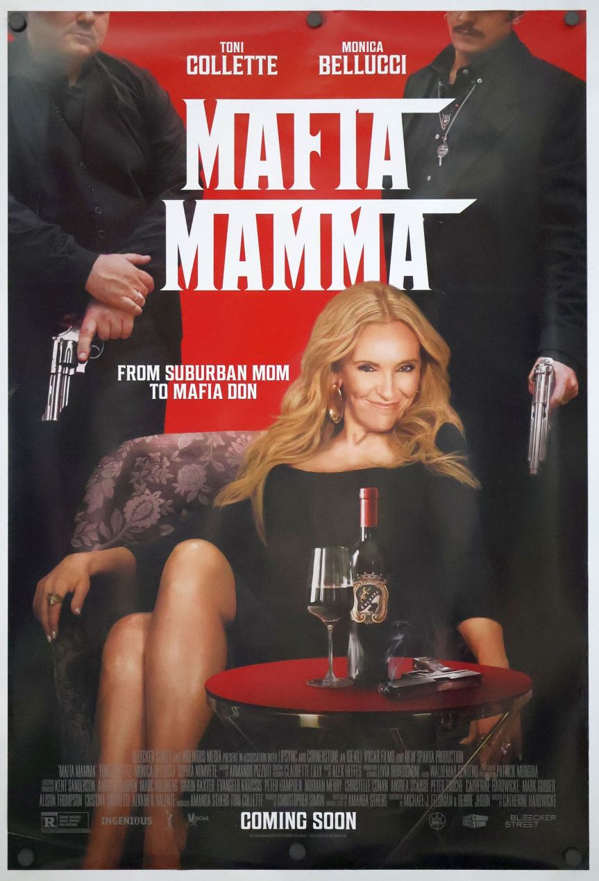 Mafia Mamma (2023) original theatrical movie poster - Final