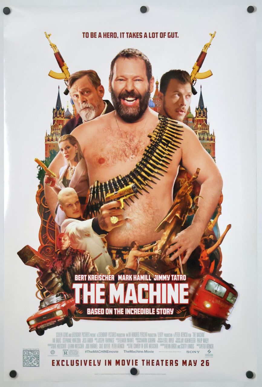 The Machine (2023) original theatrical movie poster - Final