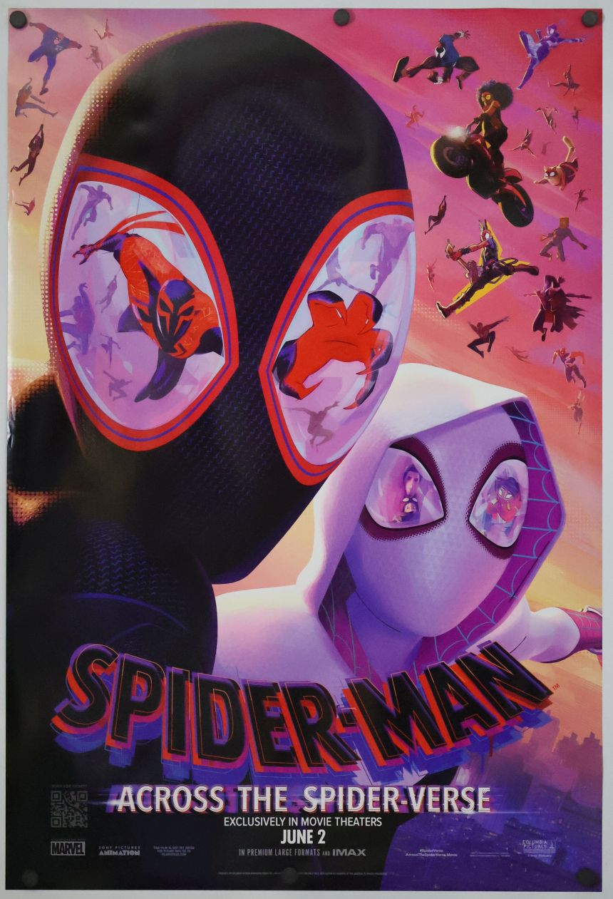 Spider-Man: Across the Spider-Verse (2023) original theatrical movie poster - Final