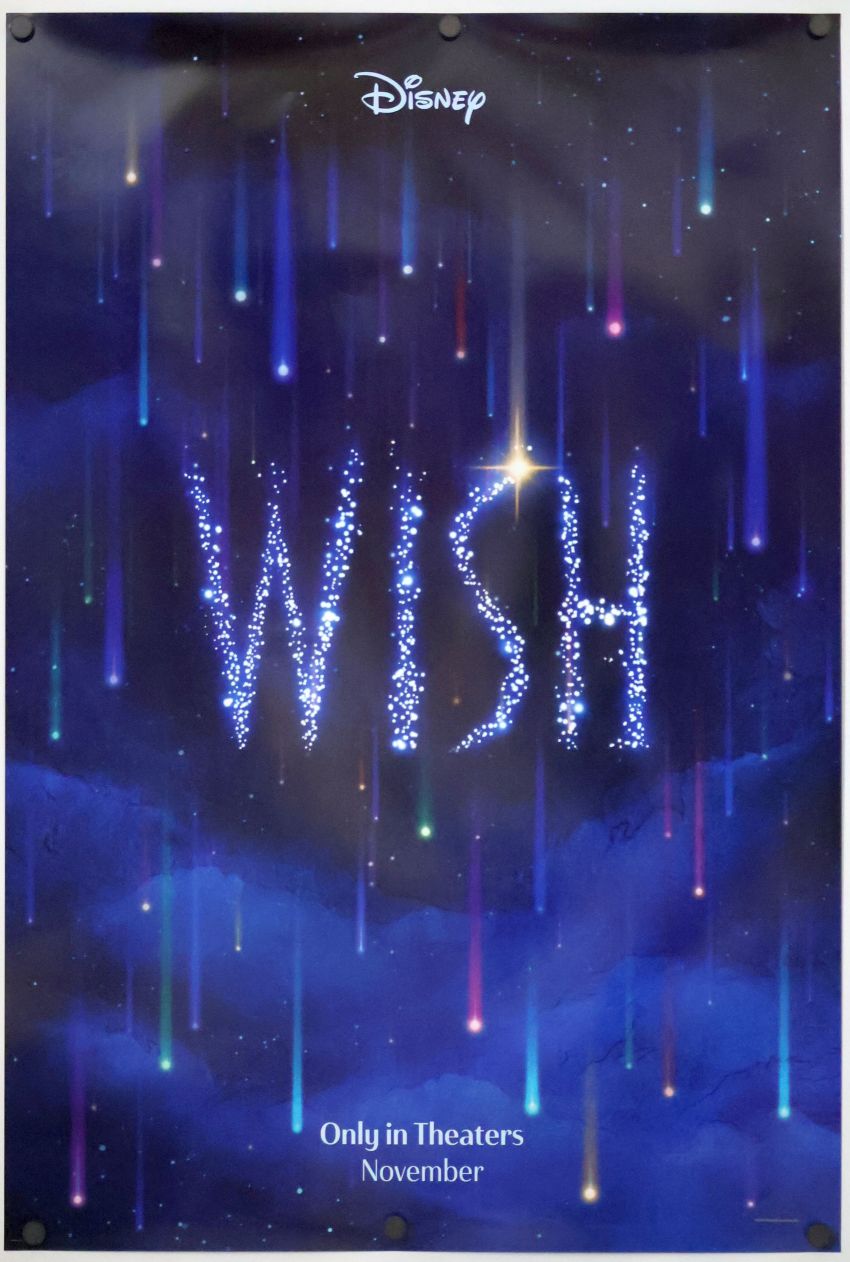 Wish (2023) original theatrical movie poster - Advance