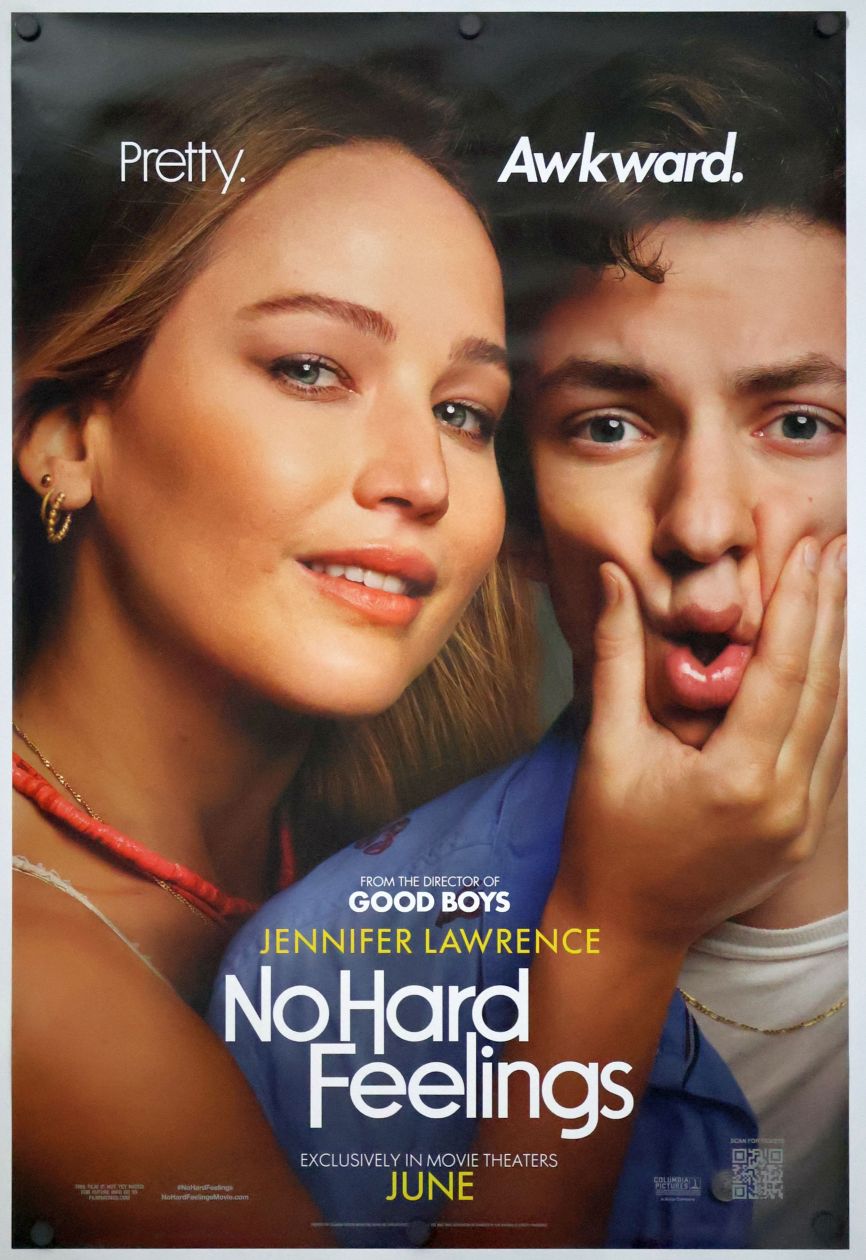 No Hard Feelings (2023) original theatrical movie poster - Final