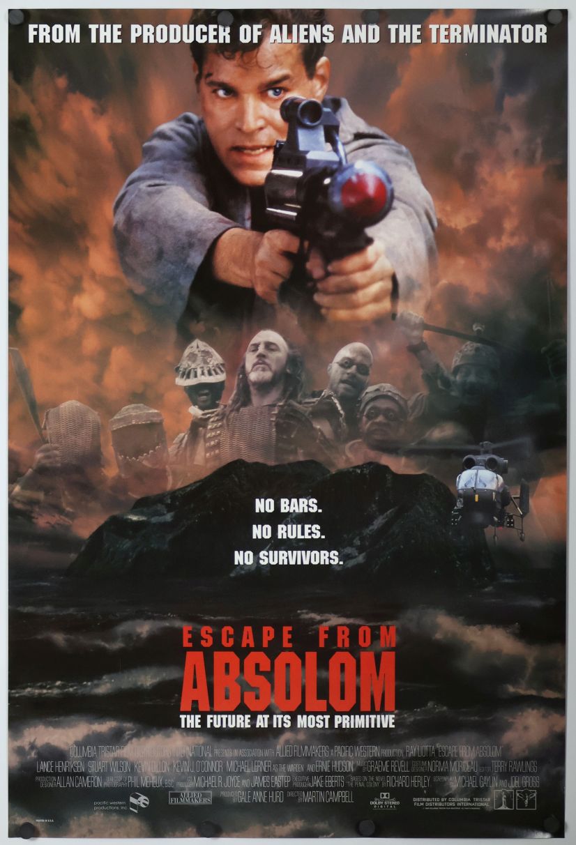 No Escape (1994) original theatrical movie poster - International Final