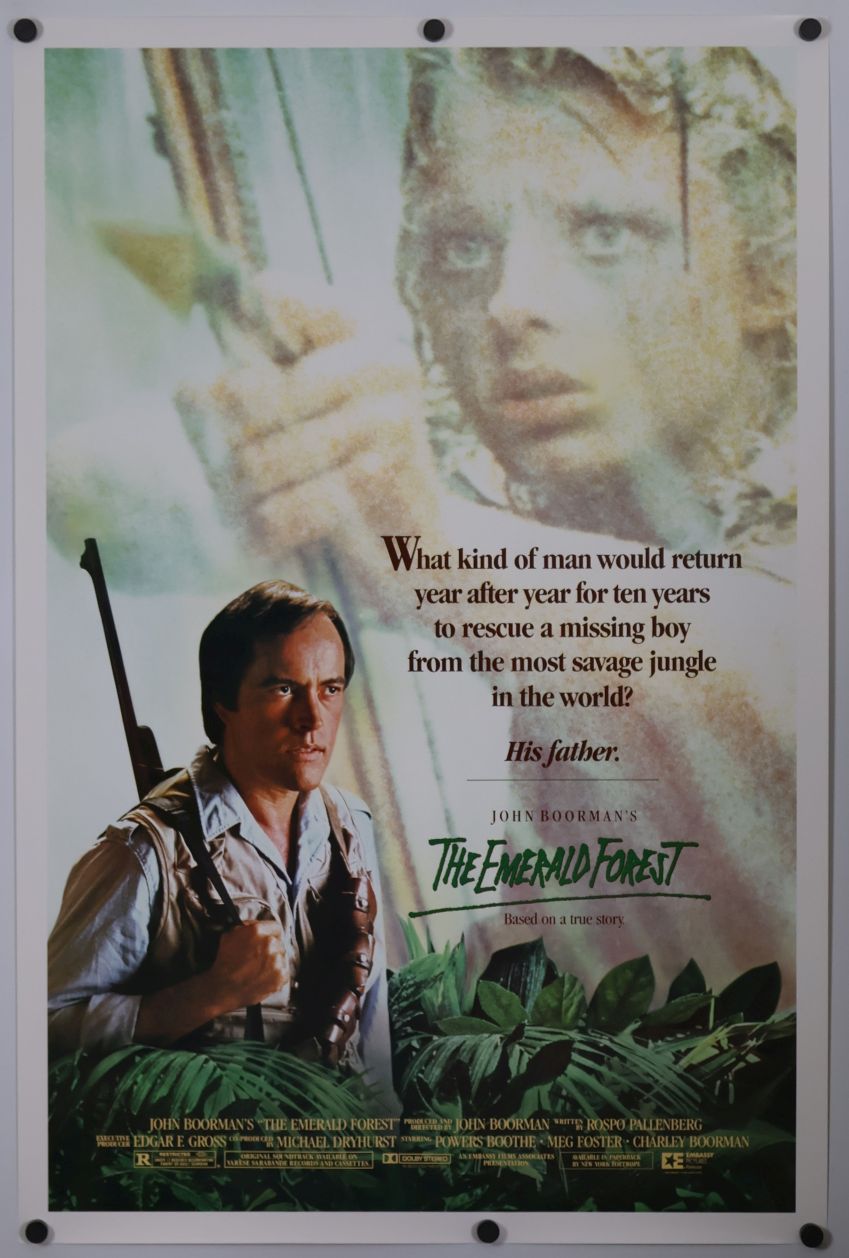 The Emerald Forest (1985) original theatrical movie poster - Final