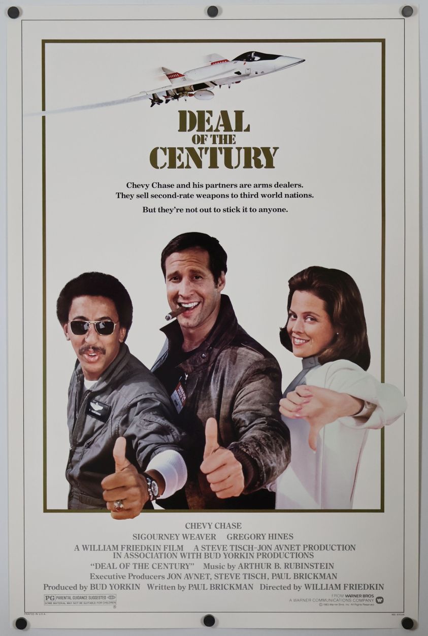Deal of the Century (1983) original theatrical movie poster - Final