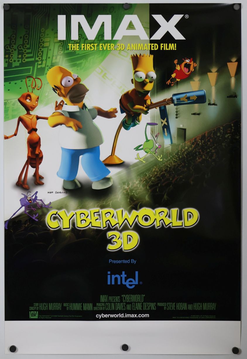 CyberWorld (2000) original theatrical movie poster - Final