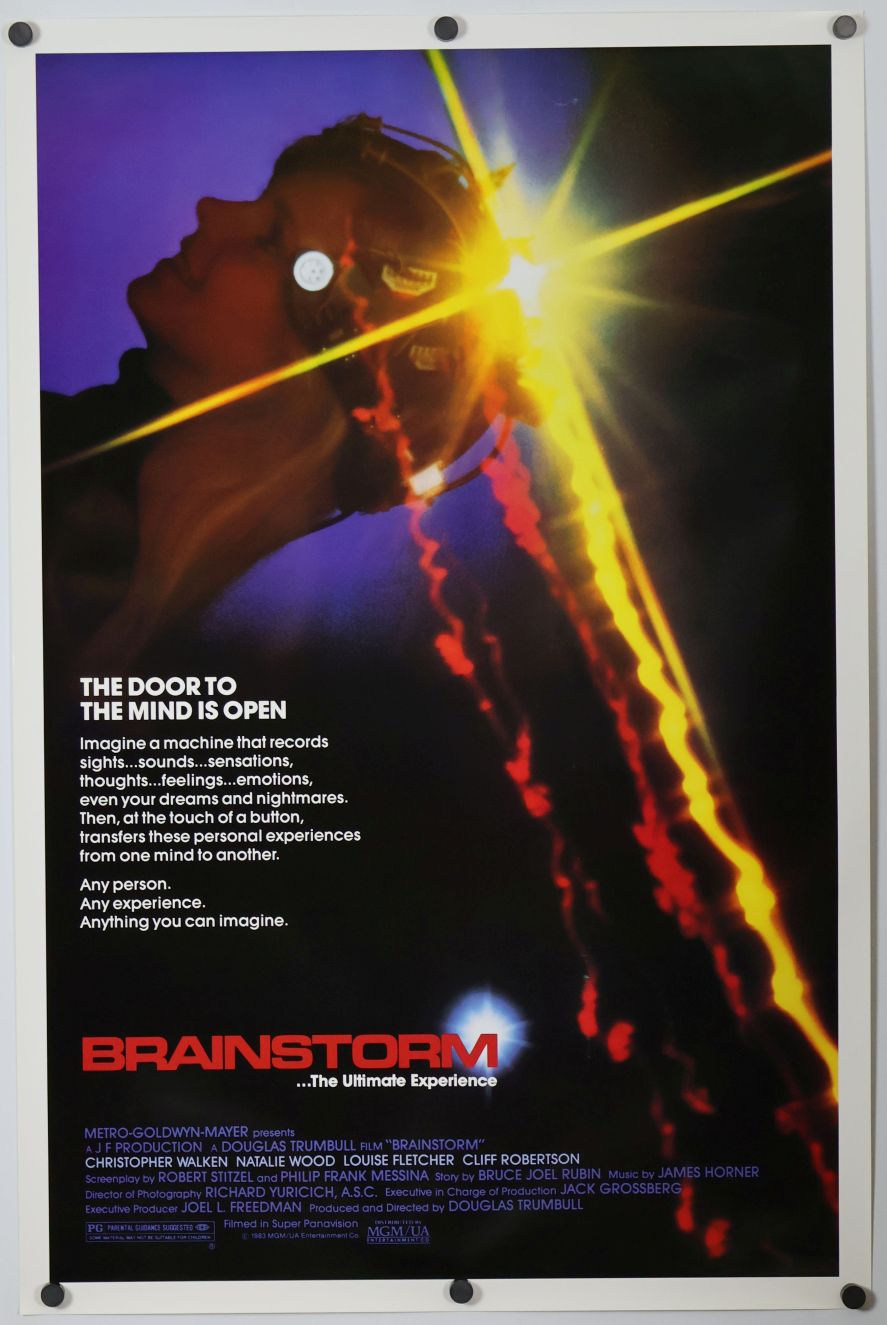 Brainstorm (1983) original theatrical movie poster - Final