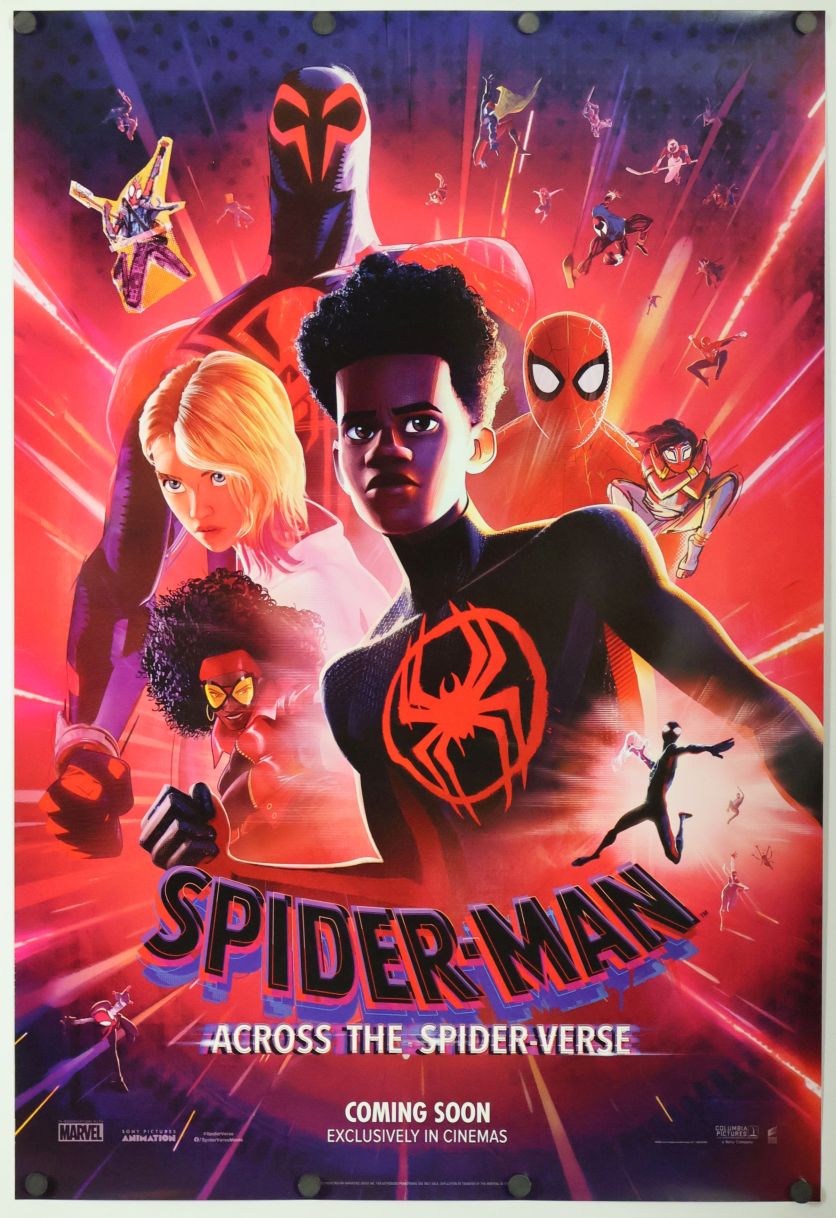 Spider-Man: Across the Spider-Verse (2023) original theatrical movie poster - International Style C