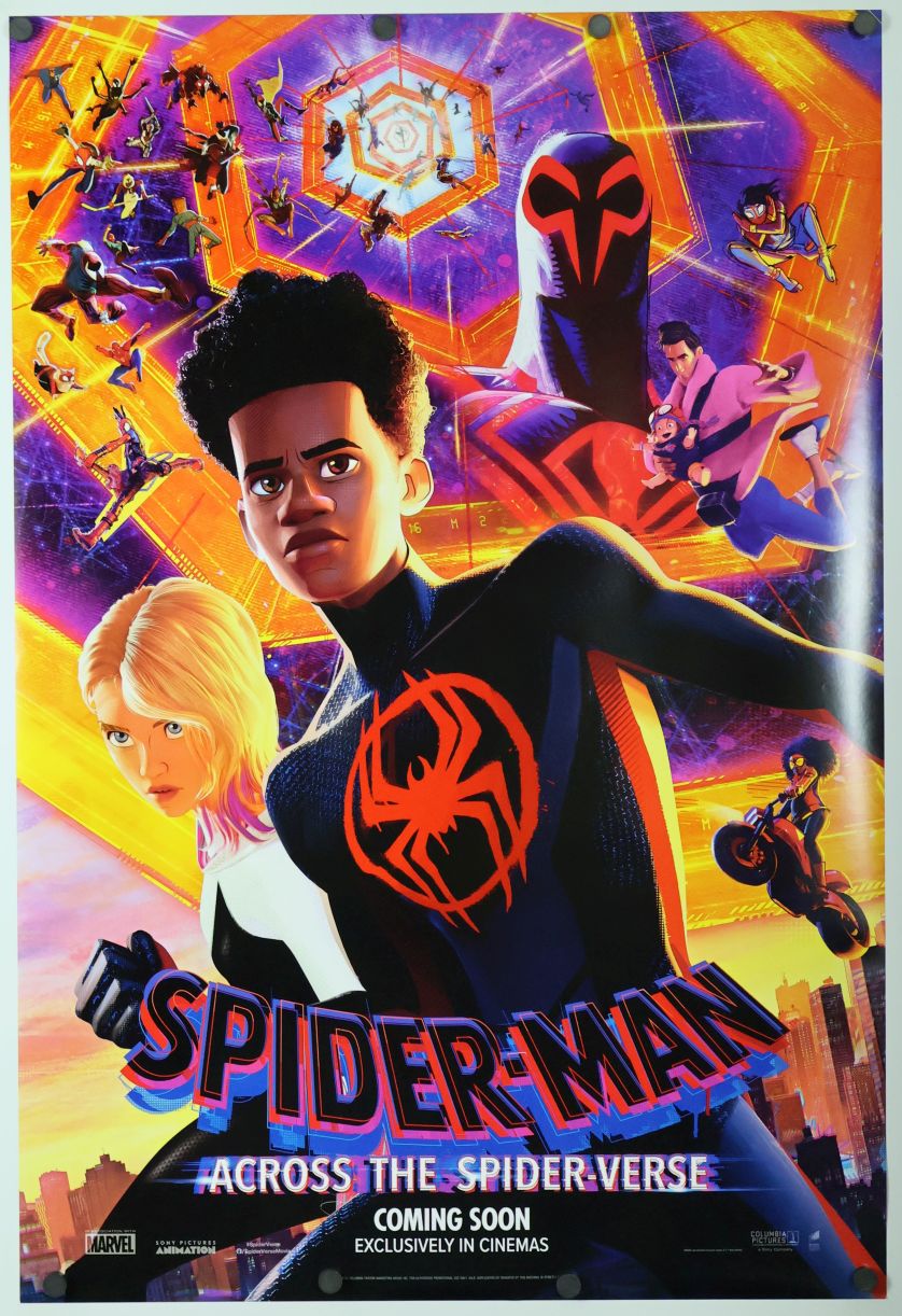 Spider-Man: Across the Spider-Verse (2023) original theatrical movie poster - International Final