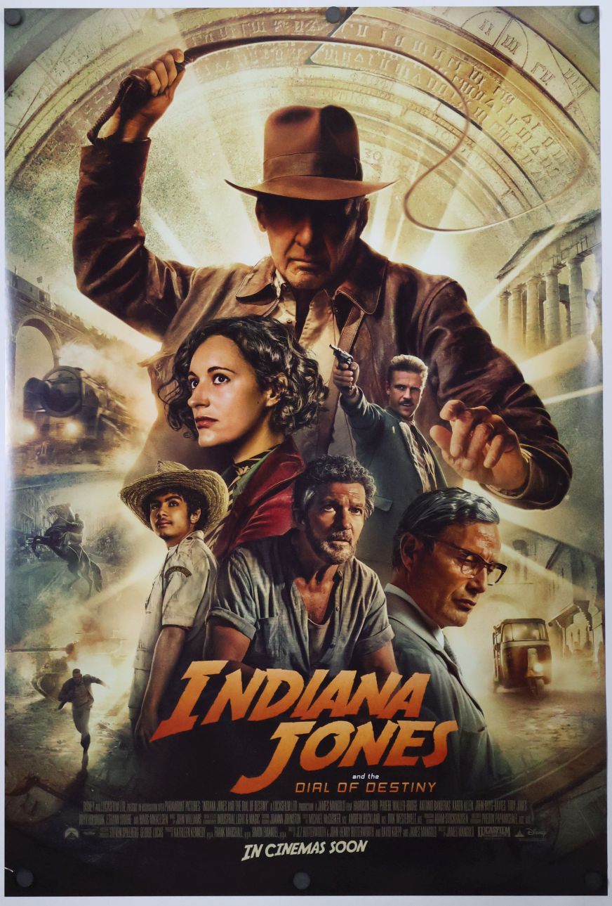 Untitled Indiana Jones Project (2023) original theatrical movie poster - International Style B