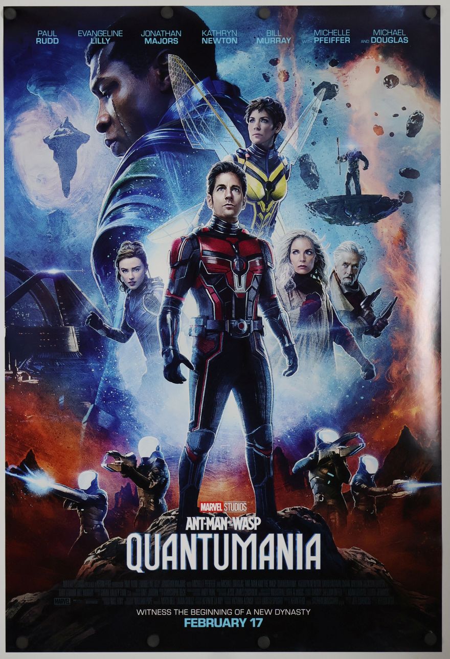 Ant-Man and the Wasp: Quantumania (2023) original theatrical movie poster - Final