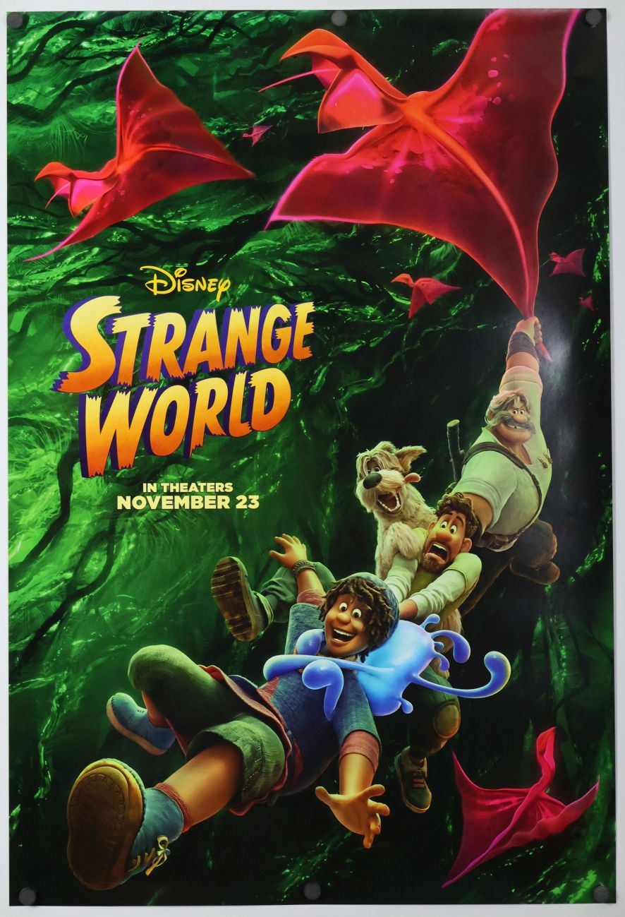 Strange World (2022) original theatrical movie poster - Final