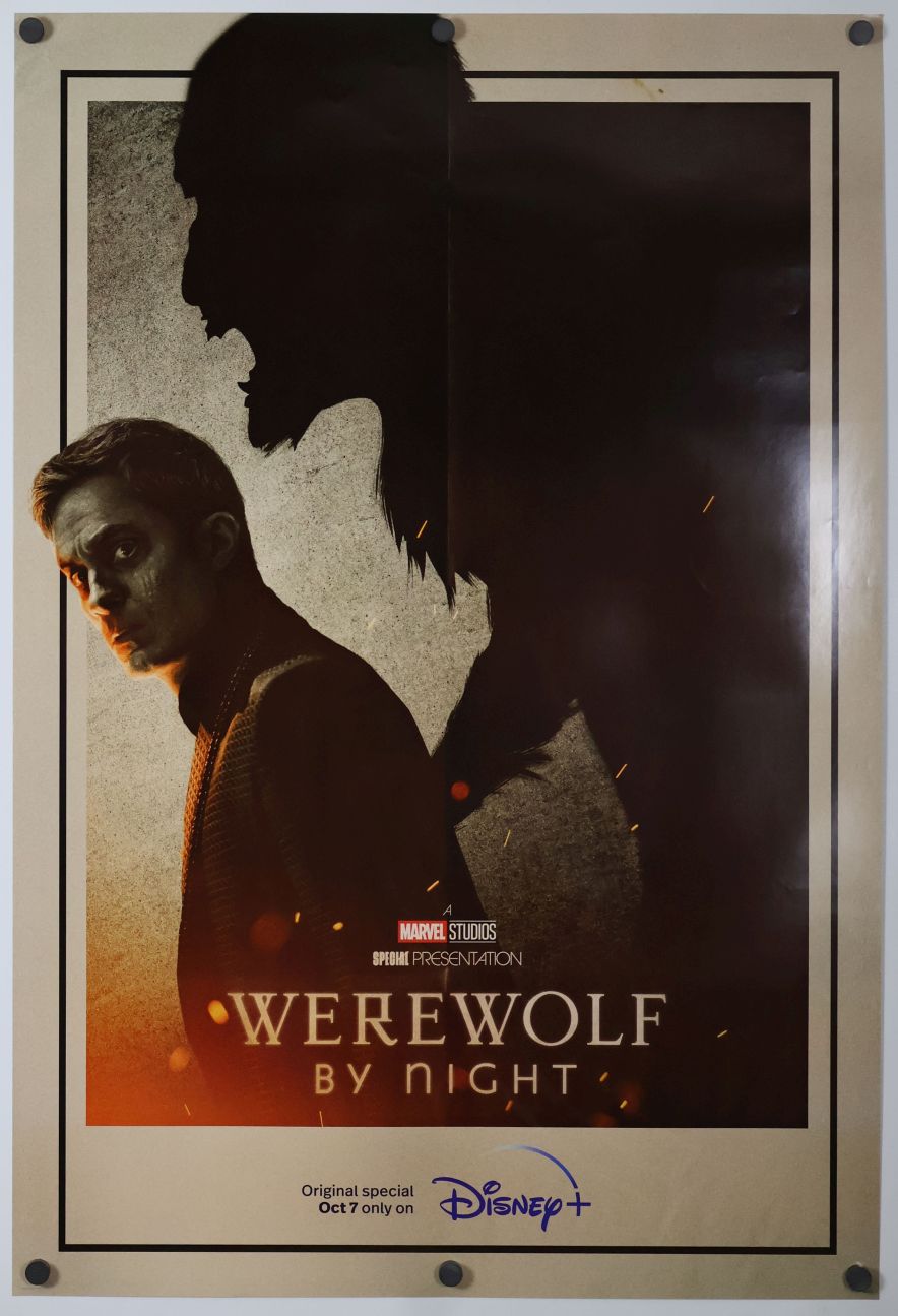 Werewolf by Night (2022) original theatrical movie poster - Final