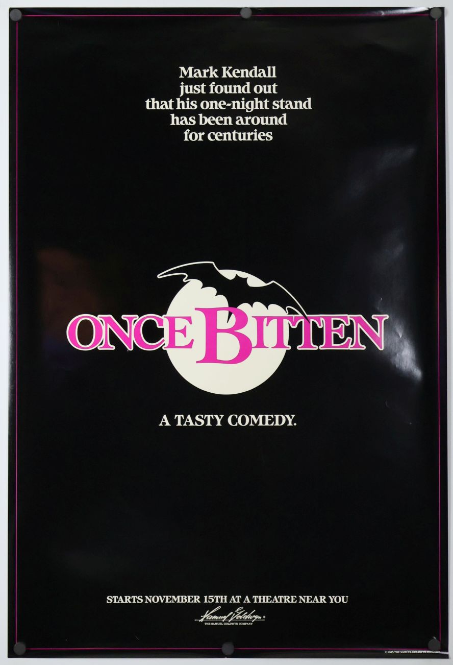 Once Bitten (1985) original theatrical movie poster - Teaser