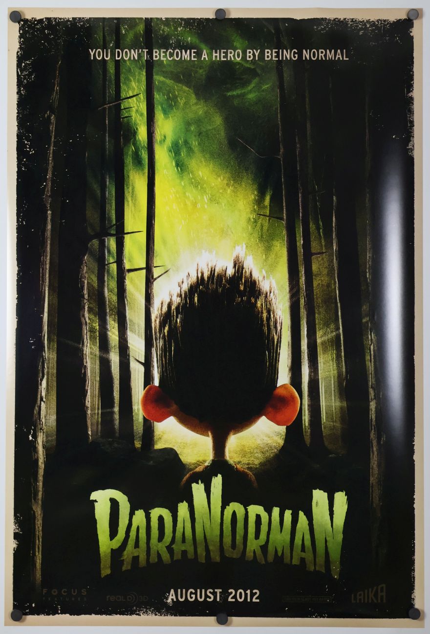 ParaNorman (2012) original theatrical movie poster - Advance