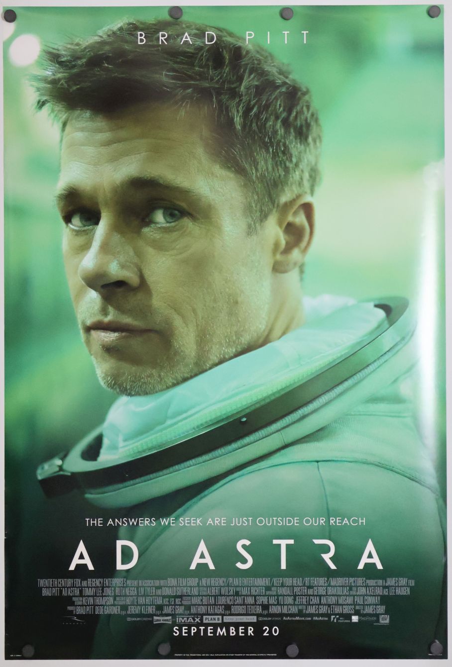 Ad Astra (2019) original theatrical movie poster - Style C