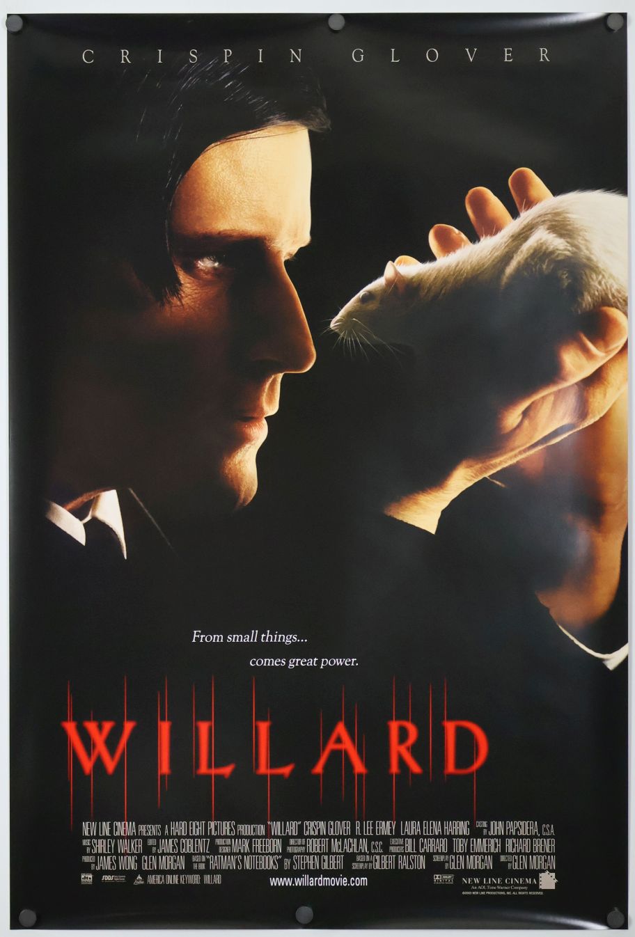 Willard (2003) original theatrical movie poster - Final