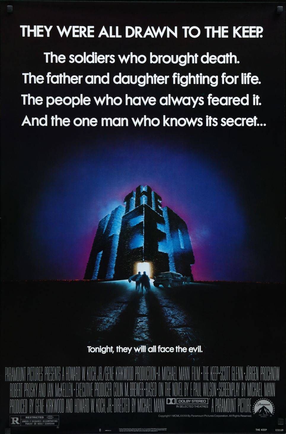 The Keep (1983) original theatrical movie poster - Final