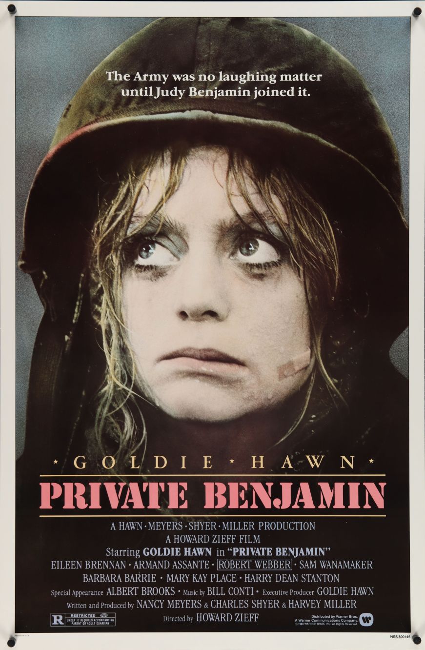 Private Benjamin (1980) original theatrical movie poster - Final