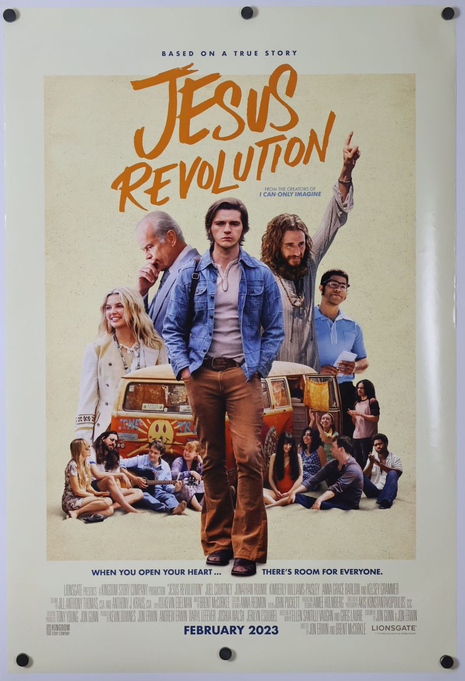 Jesus Revolution (2023) original theatrical movie poster - Final
