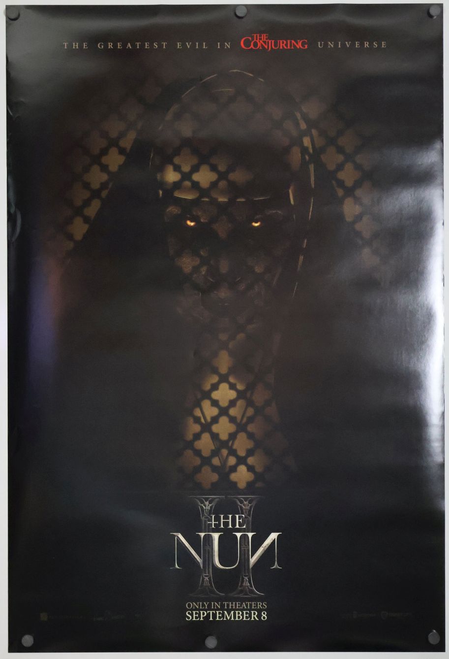 The Nun 2 (2023) original theatrical movie poster - Advance