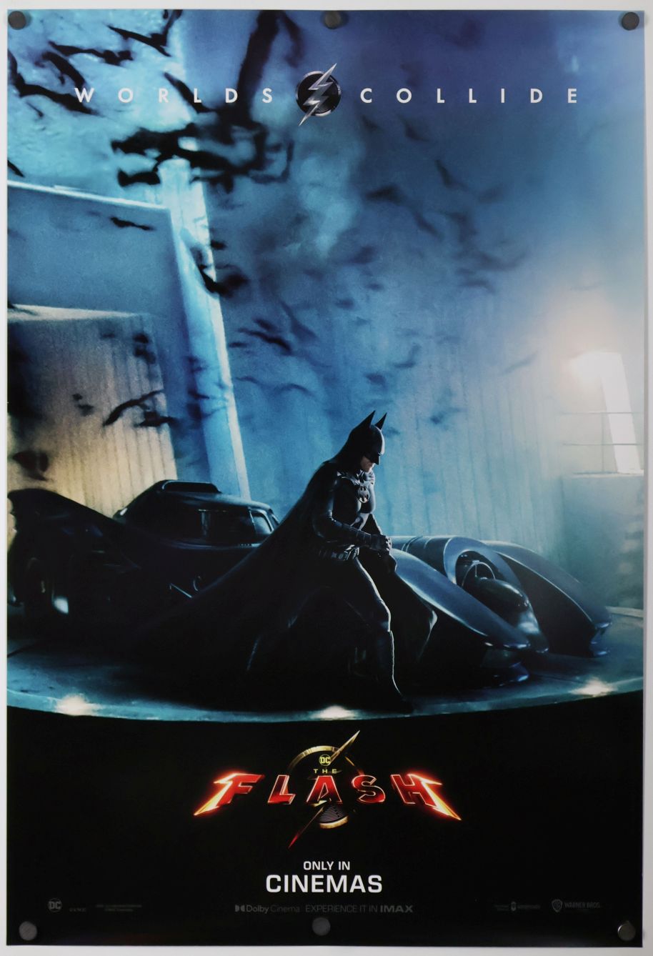 The Flash (2023) original theatrical movie poster - International Style G
