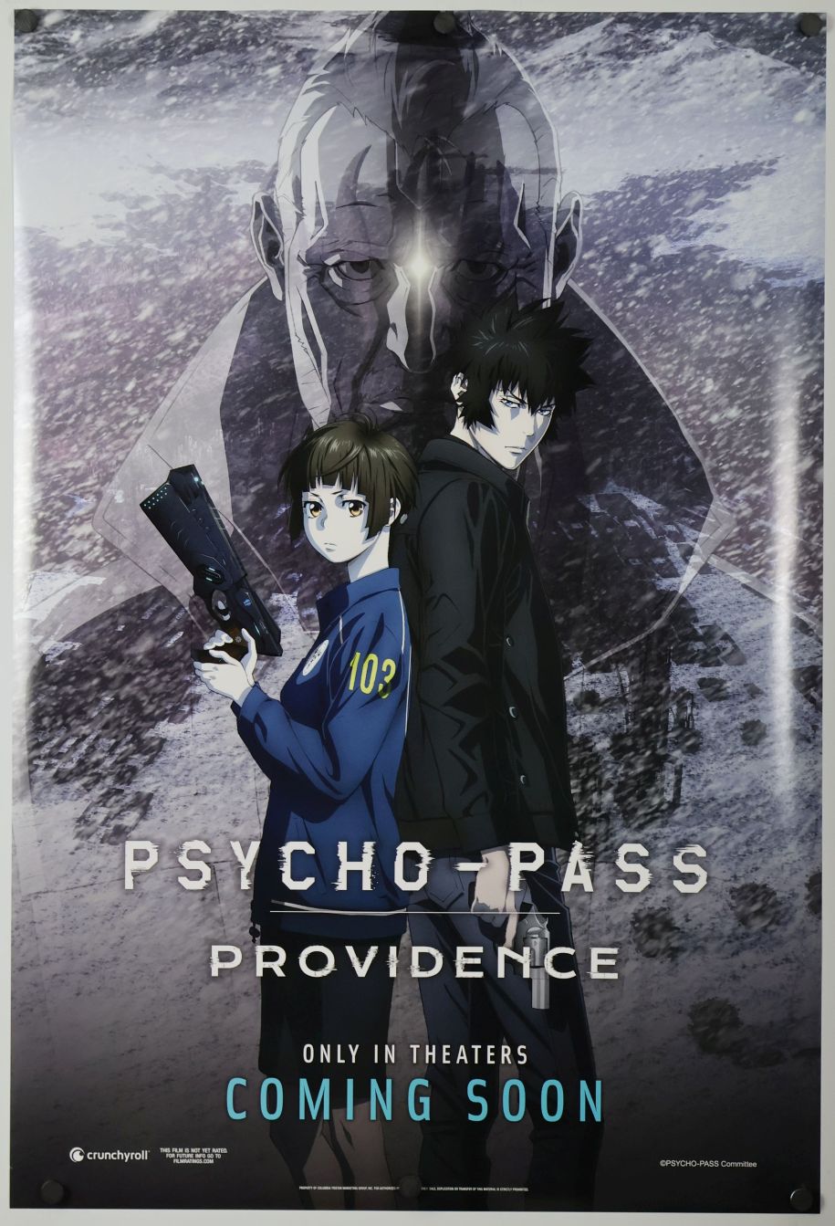 Psycho-Pass: Providence (2023) original theatrical movie poster - International Advance