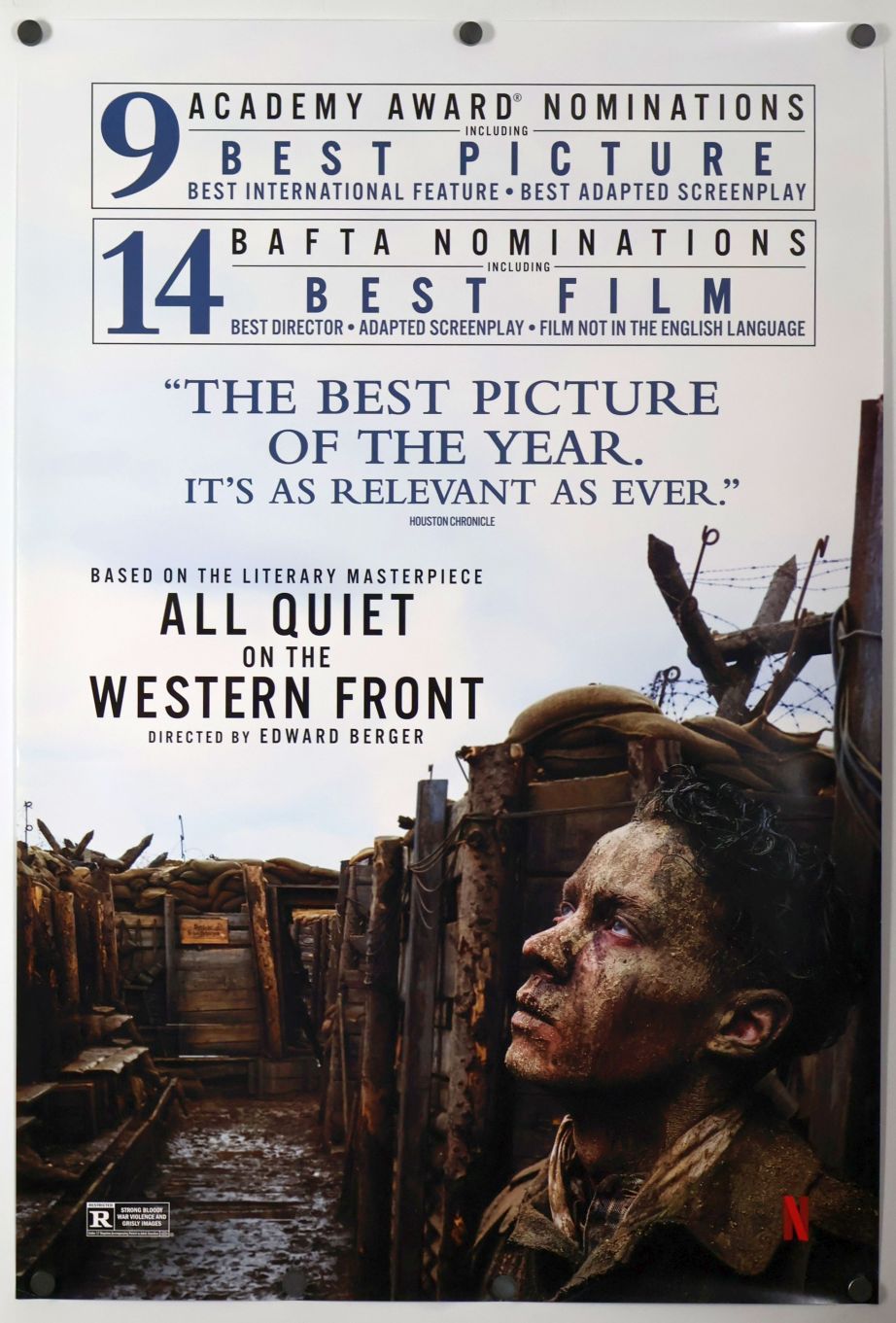 All Quiet on the Western Front (2022) original theatrical movie poster - Awards Style