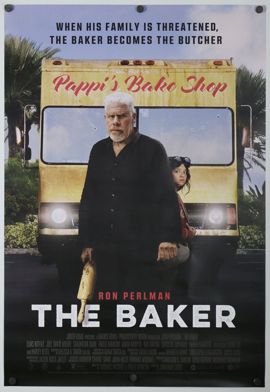 The Baker (2023) original theatrical movie poster - Final