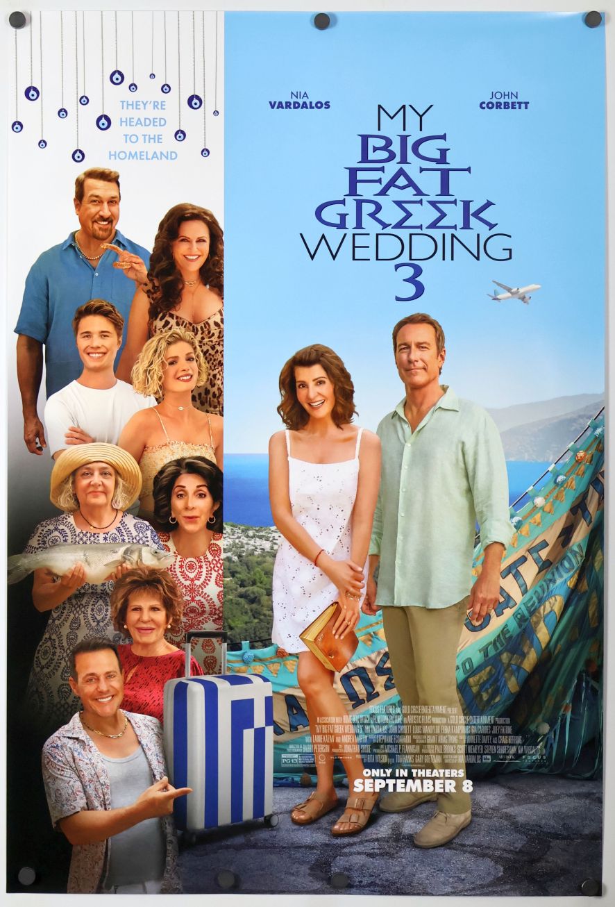 My Big Fat Greek Wedding 3 (2023) original theatrical movie poster - Final