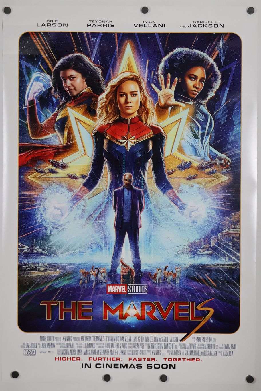 Captain Marvel II (2023) original theatrical movie poster - International Final