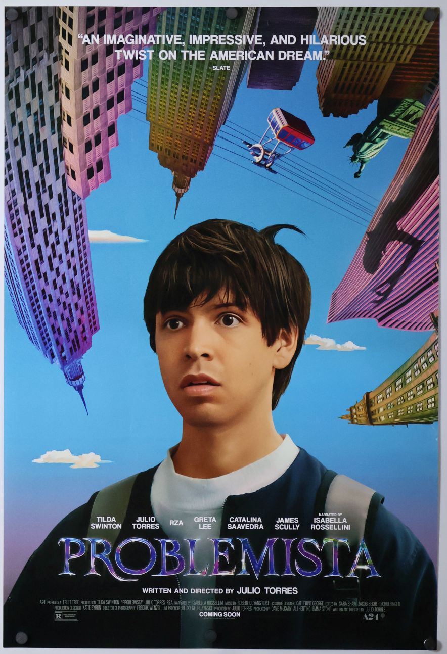Problemista (2023) original theatrical movie poster - Final