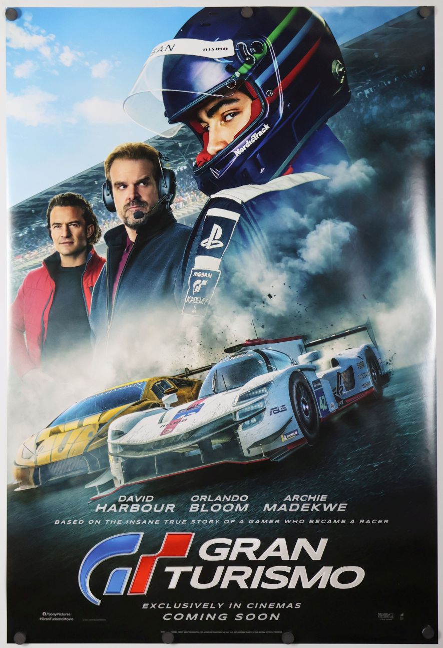 Gran Turismo (2023) original theatrical movie poster - International Advance
