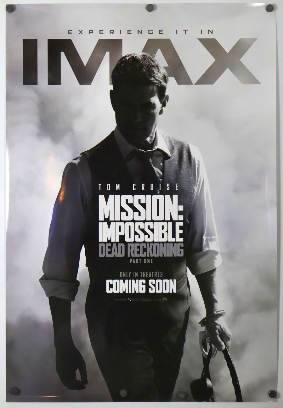 Mission: Impossible - Dead Reckoning Part One (2023) original theatrical movie poster - International IMAX
