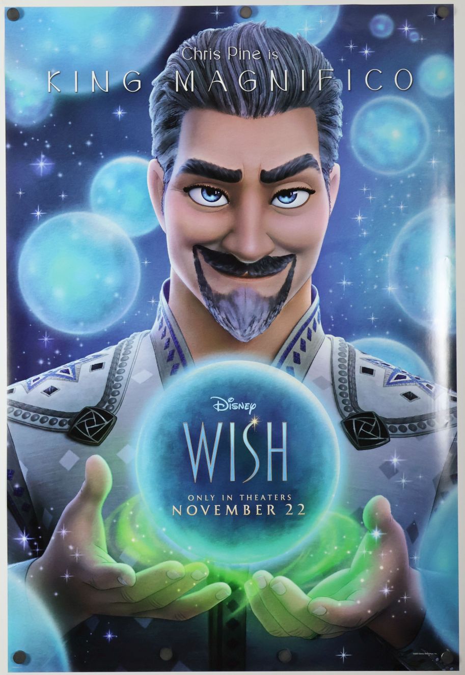 Wish (2023) original theatrical movie poster - Advance Style C