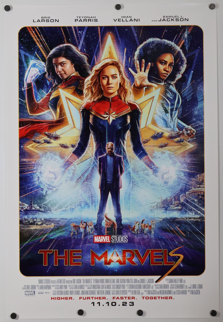 Captain Marvel II (2023) original theatrical movie poster - Final