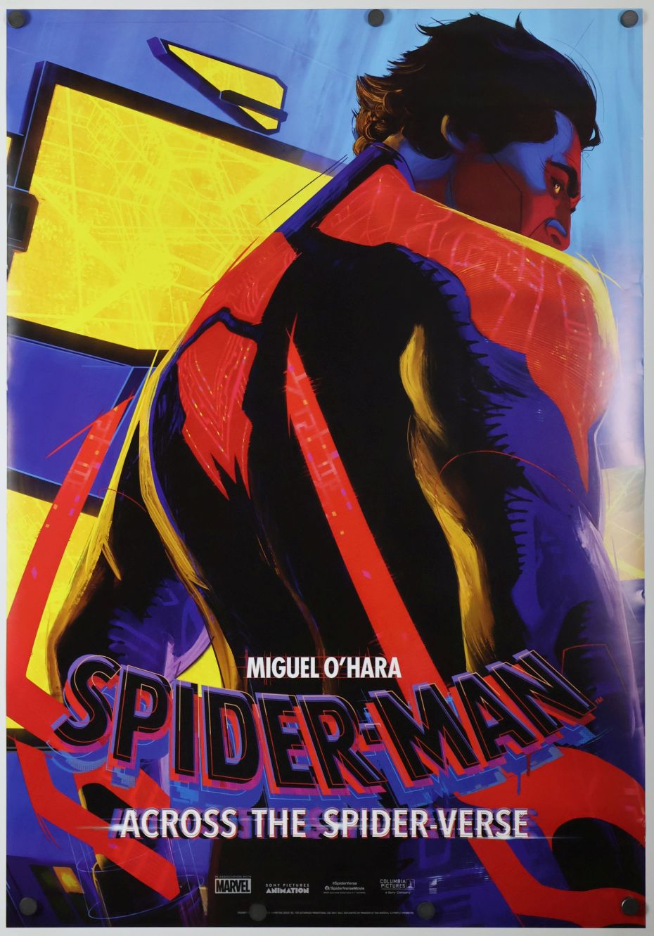 Spider-Man: Across the Spider-Verse (2023) original theatrical movie poster - Advance Style B