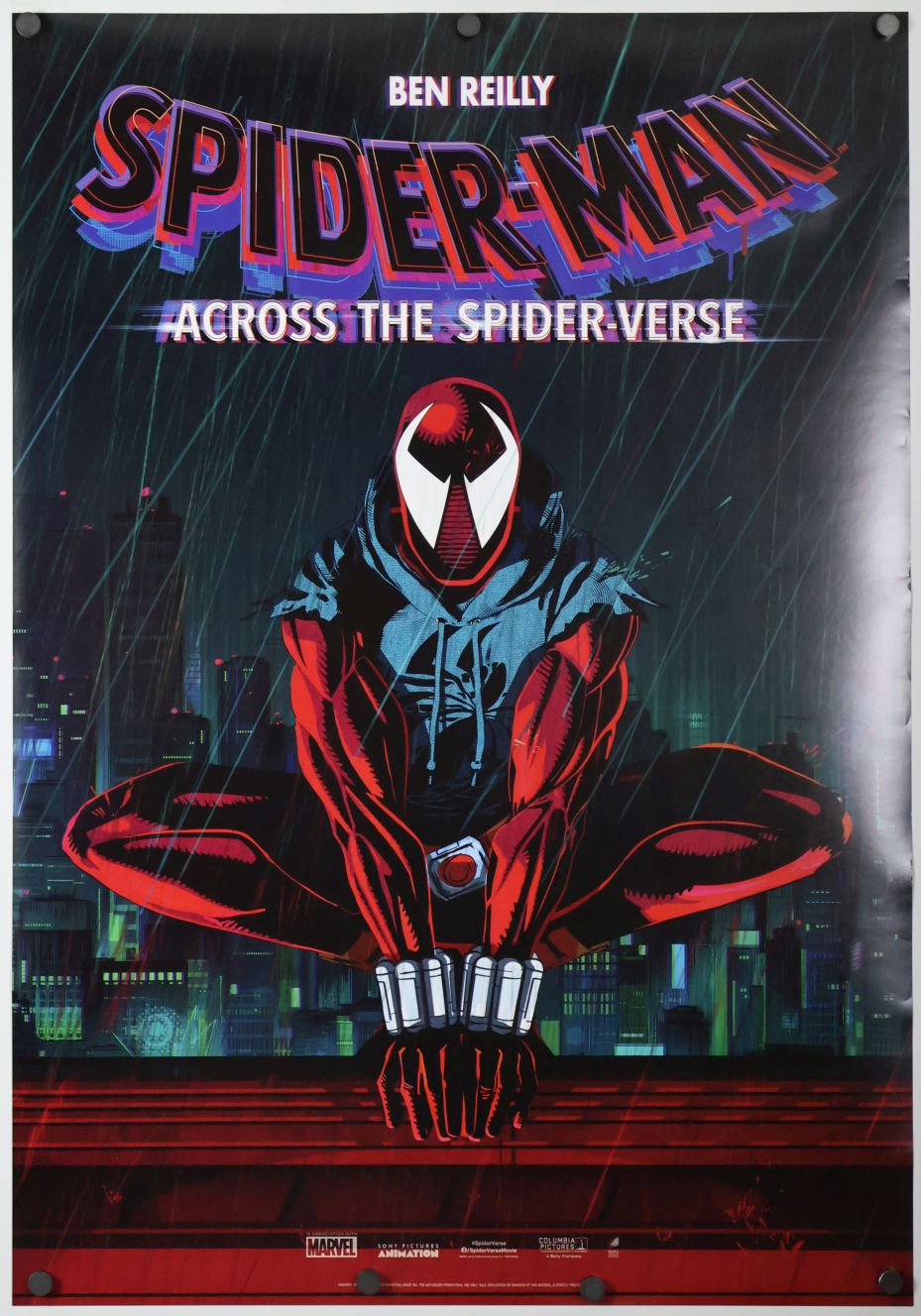 Spider-Man: Across the Spider-Verse (2023) original theatrical movie poster - Advance Style C