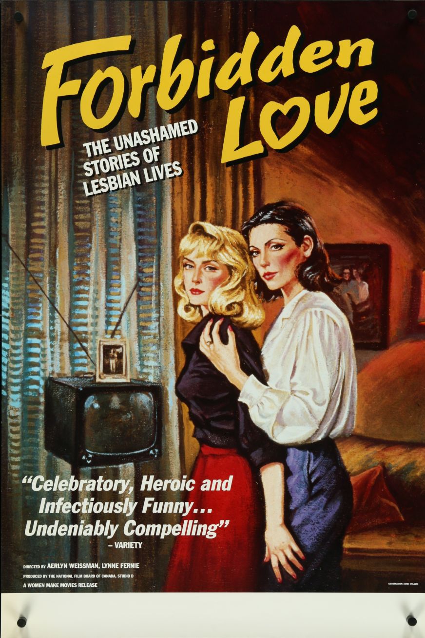 Forbidden Love: The Unashamed Stories of Lesbian Lives (1992) original theatrical movie poster - Final