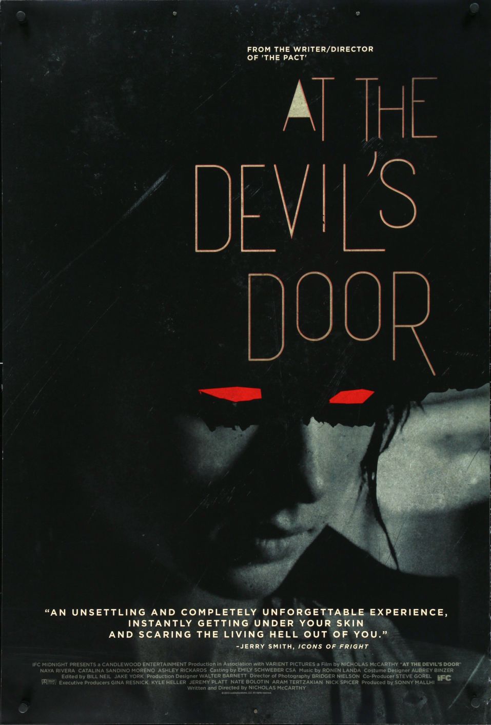 At the Devil's Door (2014) original theatrical movie poster - Final