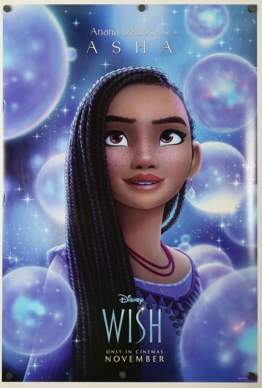 Wish (2023) original theatrical movie poster - International Advance B