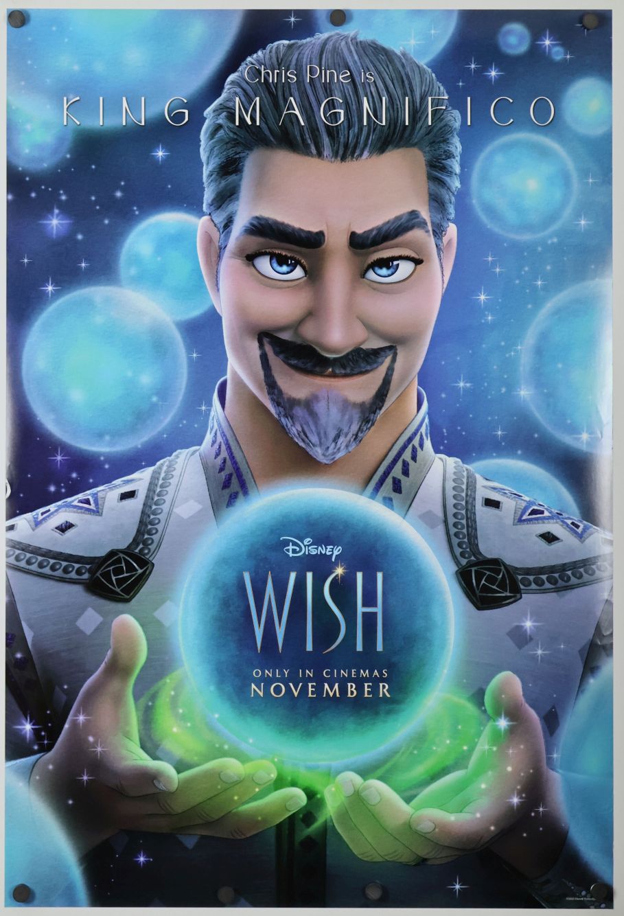 Wish (2023) original theatrical movie poster - International Advance C