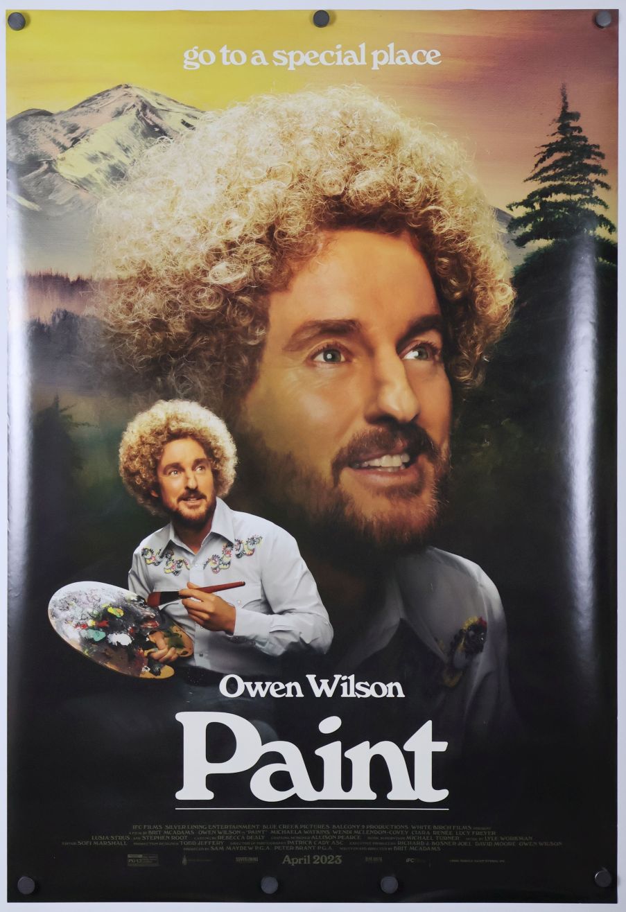 Paint (2023) original theatrical movie poster - Final